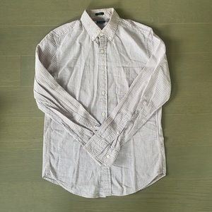 Classic jcrew seersucker dress shirt in slim fit small